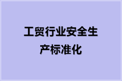 工贸行业安全生产标准化